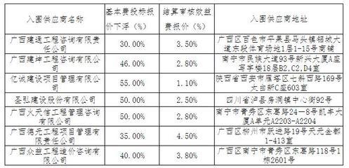 廣東省科源工程監理咨詢公司城仫佬族自治縣政府性投資項目結算評審服務采購結果公告（廣西）政府采購咨詢服務解析
